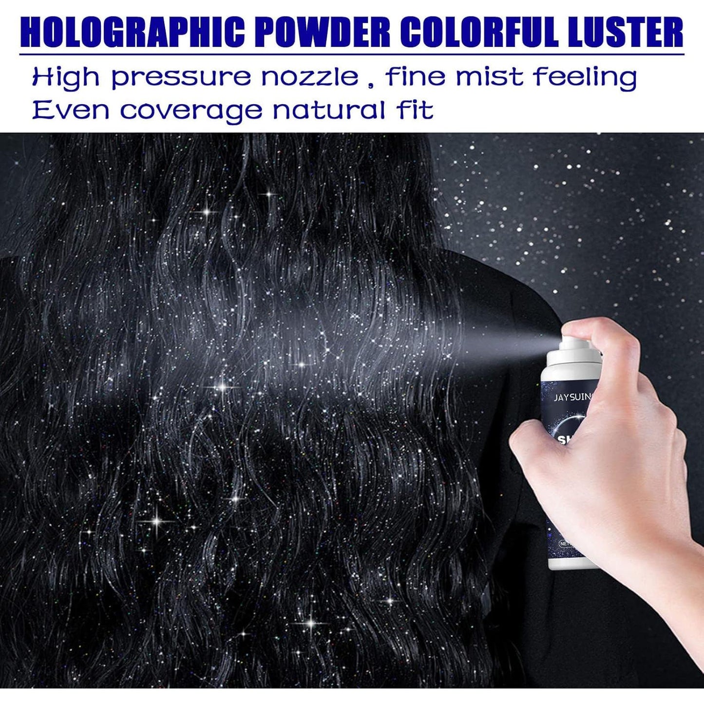 Shimmering Highlighter Spray -Shiny Body Spray - Fine Mistspraythat imparts a dreamy, pearlescent glow to your skinand hairfor any occasion.